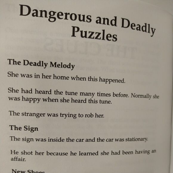 Intriguing Lateral Thinking Puzzles  Paul Sloane 1996 PB Book Brain Teaser Logic - Picture 11 of 12